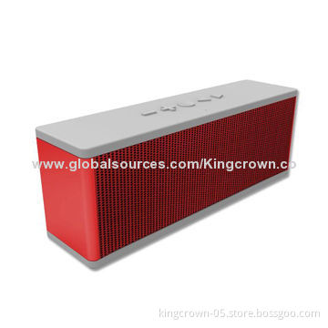 Bluetooth Speaker with Aluminum Case, FM radio, Stereo Speaker